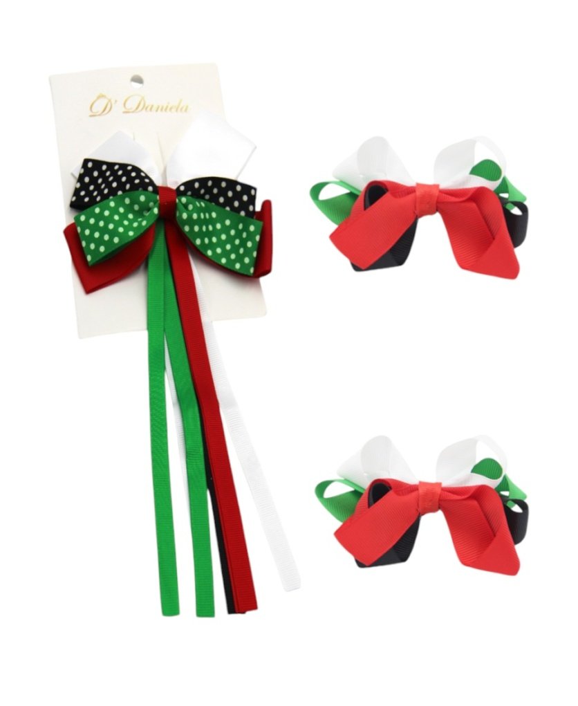 D' Daniela - UAE National Day Hair Long Clip with Small Clips