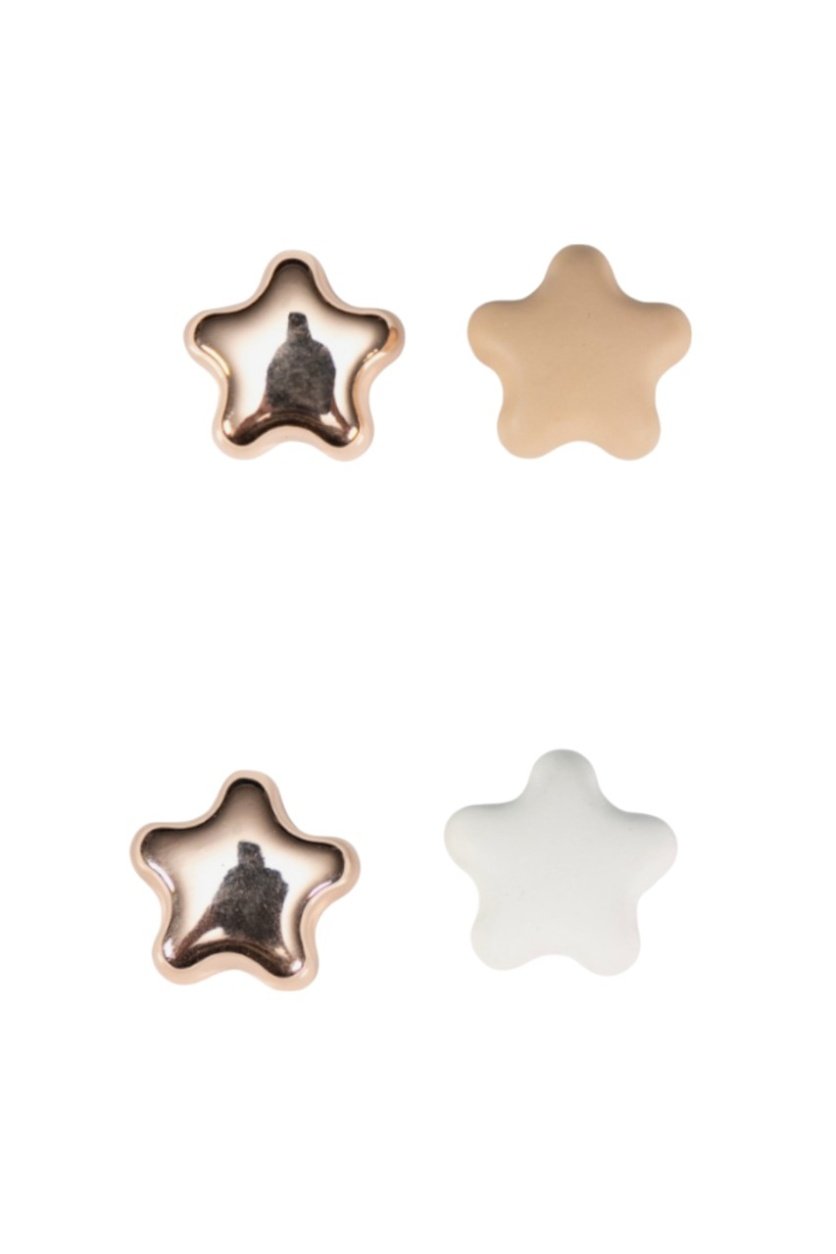 D' Daniela - 2 pairs Ara Star Shaped Hijab Magnet
