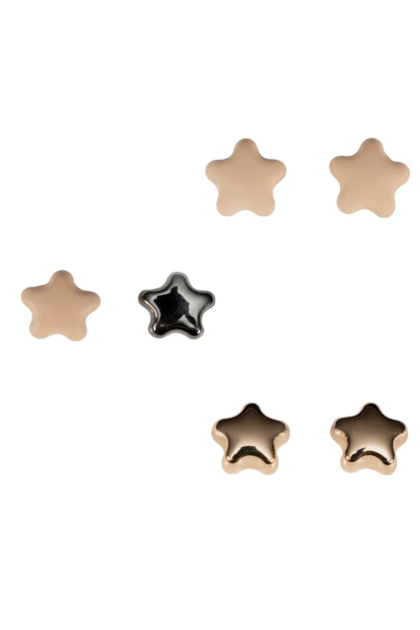 D' Daniela - 3 pairs Ana Star Shaped Hijab Magnet