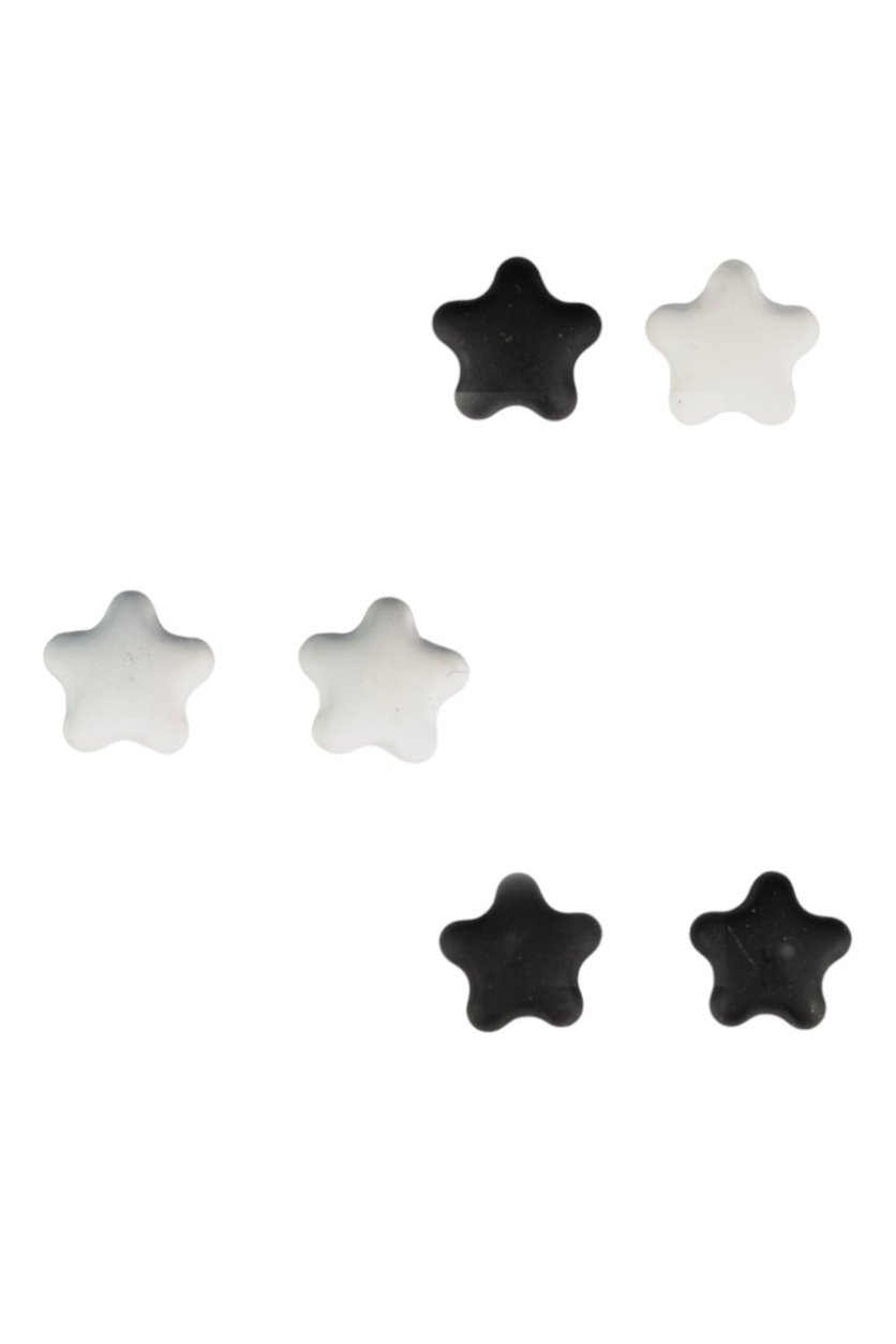 D' Daniela - 3 pairs Elena Star Shaped Hijab Magnet