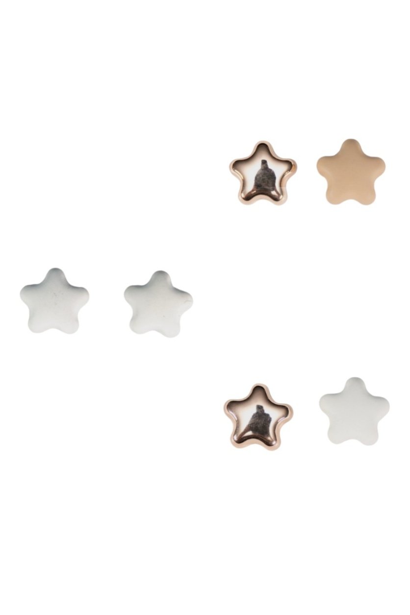 D' Daniela - 3 pairs Ariana Star Shaped Hijab Magnet