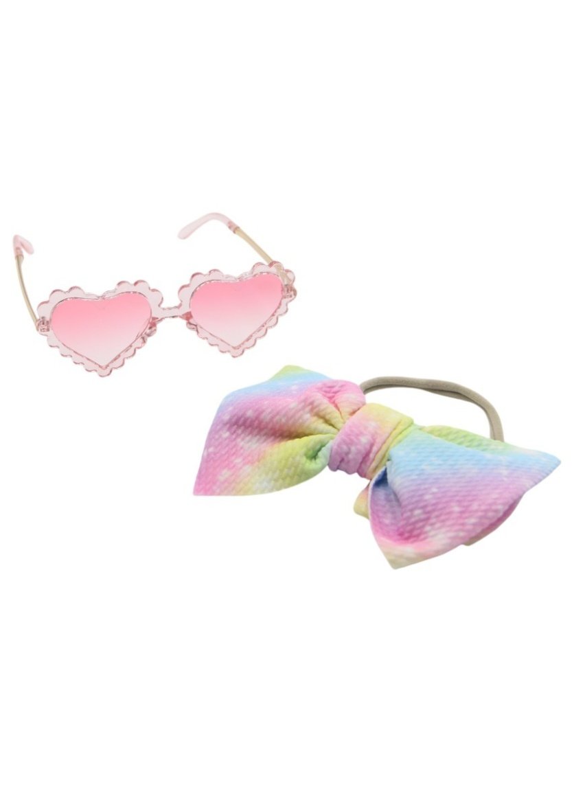 Glasses and Headband Set - Multi-Color - 0-4 Years