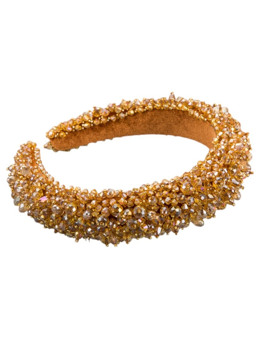 Headband Monalisa for Women's and Girls - Stones Handmade - Multi-Color - 3-18 Years