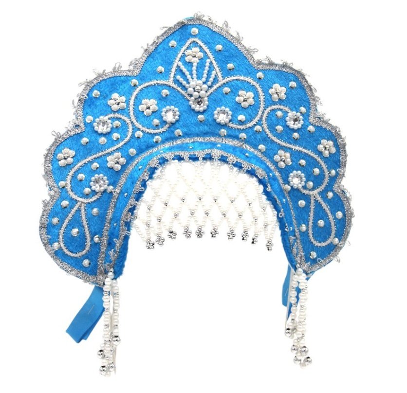 Traditional Kokoshnik Headdress - Multi-Style - 6-18 Years