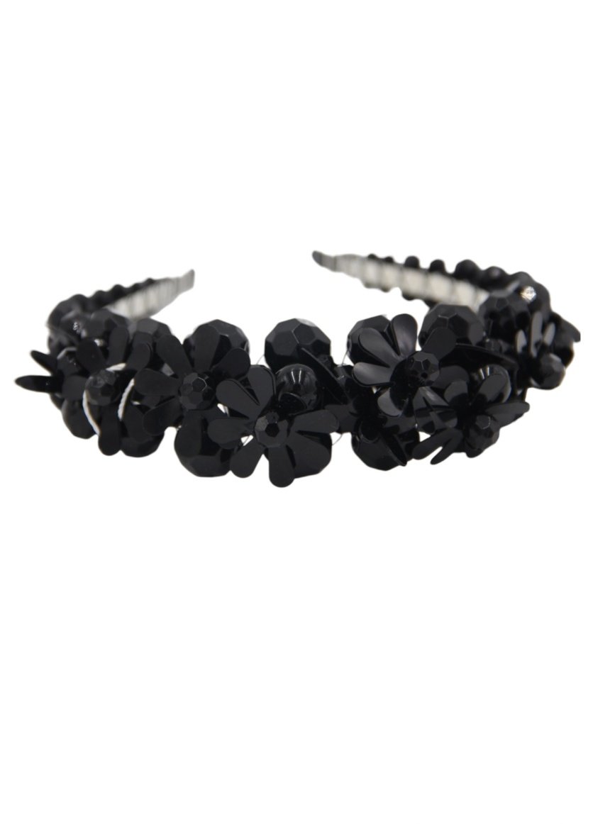 Crystal Flower Headband for Women and Girls - Multi-Color - 3-18 Years