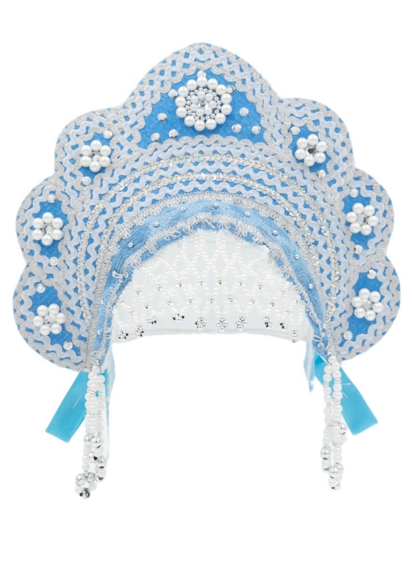 Women's & Girls Traditional Headdress Kokoshnik - Multi-Color - 3-18 Years