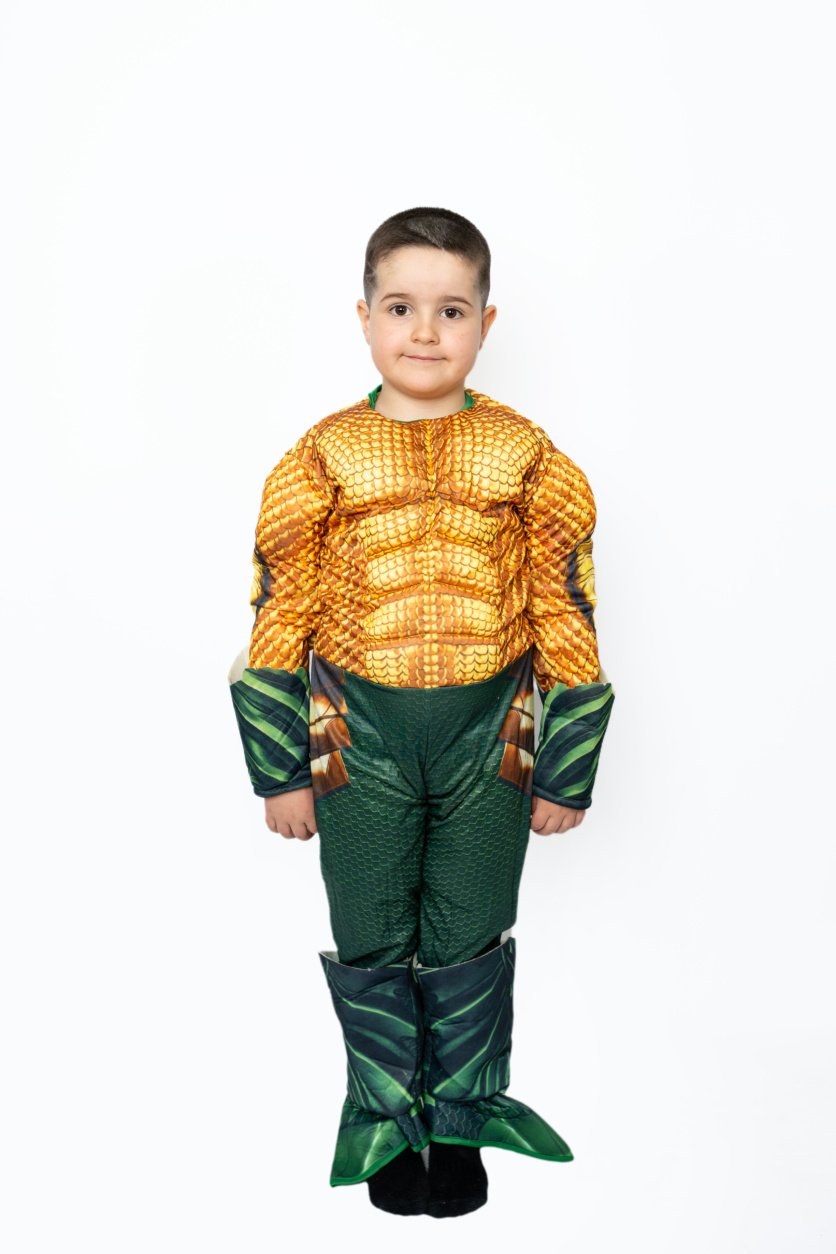 Aquaman Costume – Aquaman costume for boys – D'Daniela