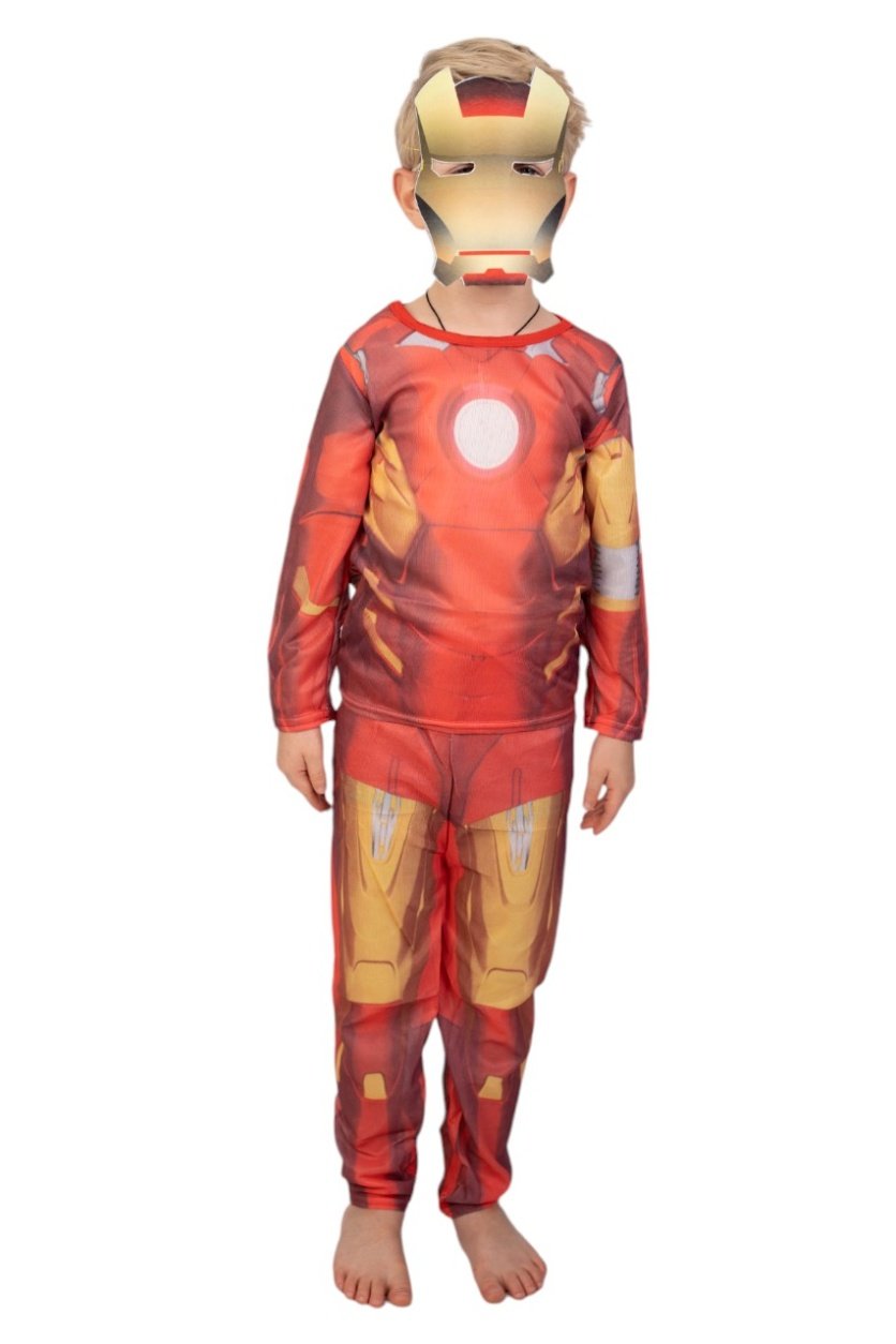 Rubies Marvel Avengers Iron Man Superhero Bodysuit for Kids – Iron Man costume for boys – D'Daniela