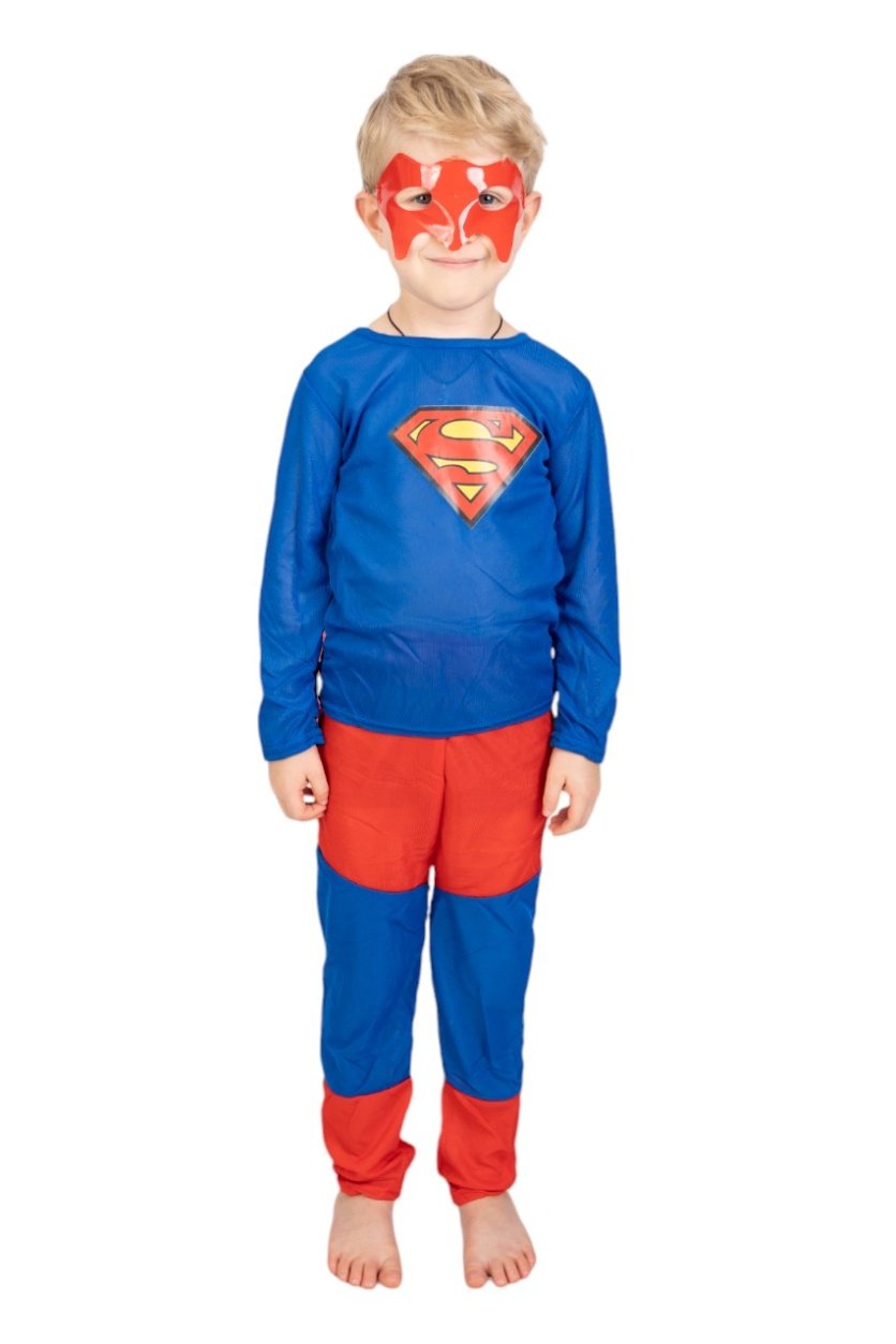 Rubies Marvel Justice League Superman Kids Bodysuit for kids – Superman costume for boys – D'Daniela