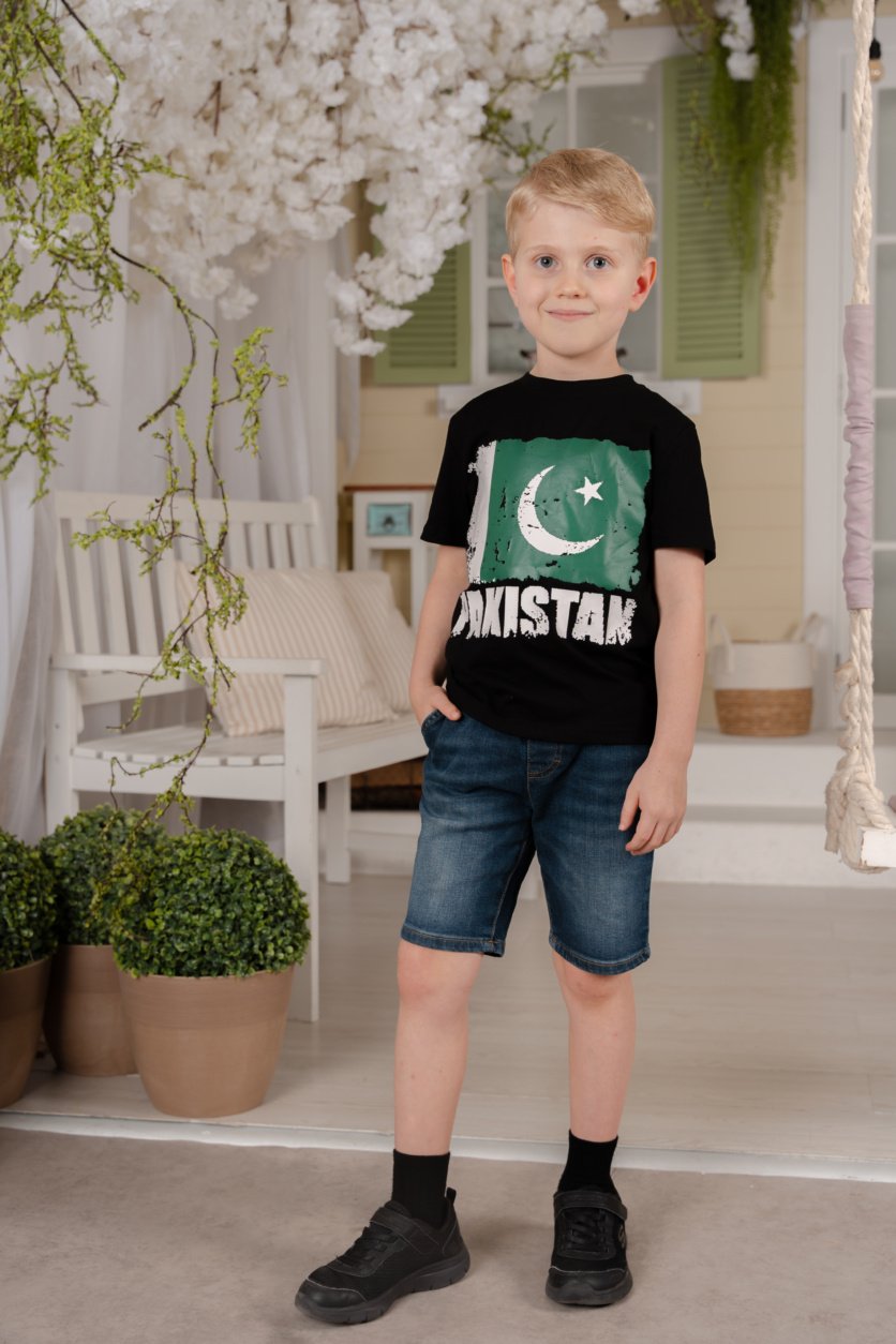 Pakistan Flag Tshirt National Wear