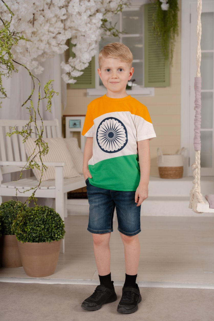 India Flag T-Shirt National Wear