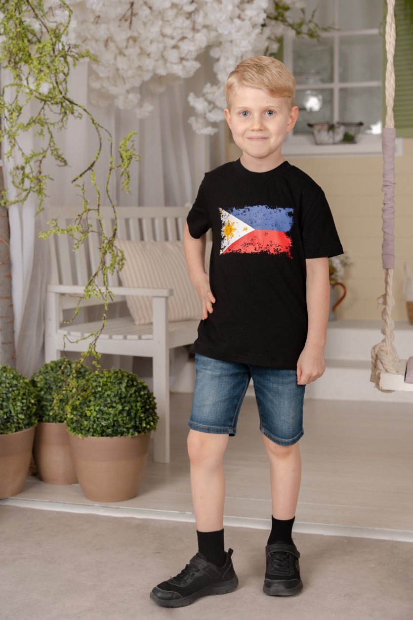 Philippine Flag T-Shirt National Wear
