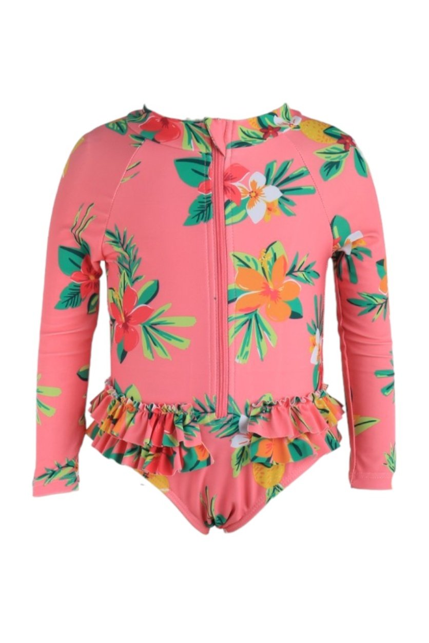 Tropical Bloom Pink Swimwear