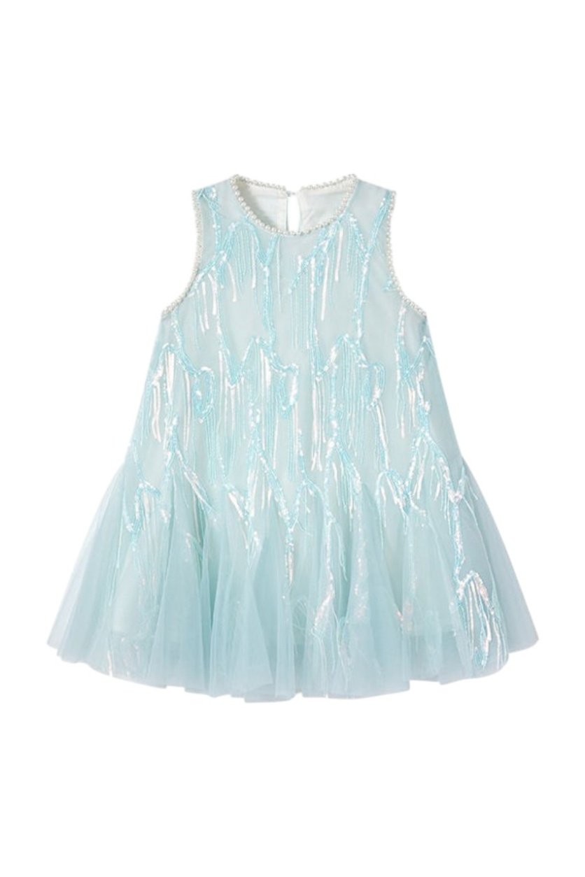 Glacier Shine Party Dress – girls' dress by D'Daniela, Dubai