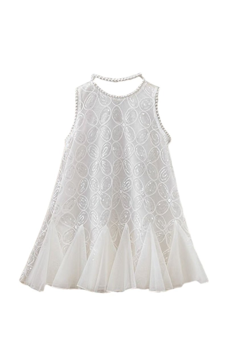 Pearl Lace Princess Dress – girls' dress by D'Daniela, Dubai