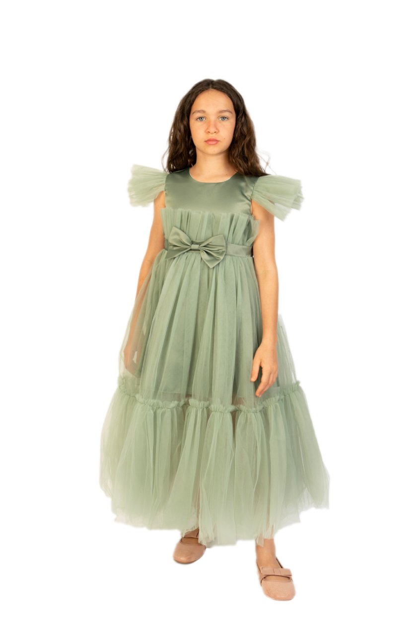 Long Party Dress "Belle" – girls' dress by D'Daniela, Dubai