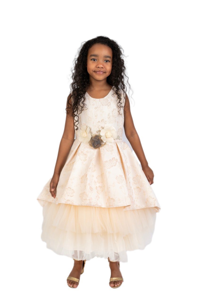 Mirela Party Flower Dress – girls' dress by D'Daniela, Dubai