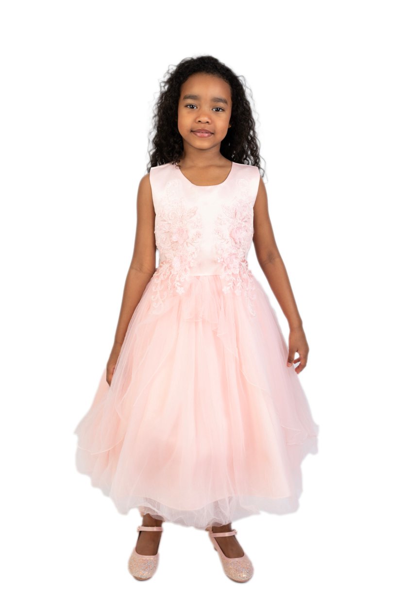 Emelly Flowers Party Dress – girls' dress by D'Daniela, Dubai