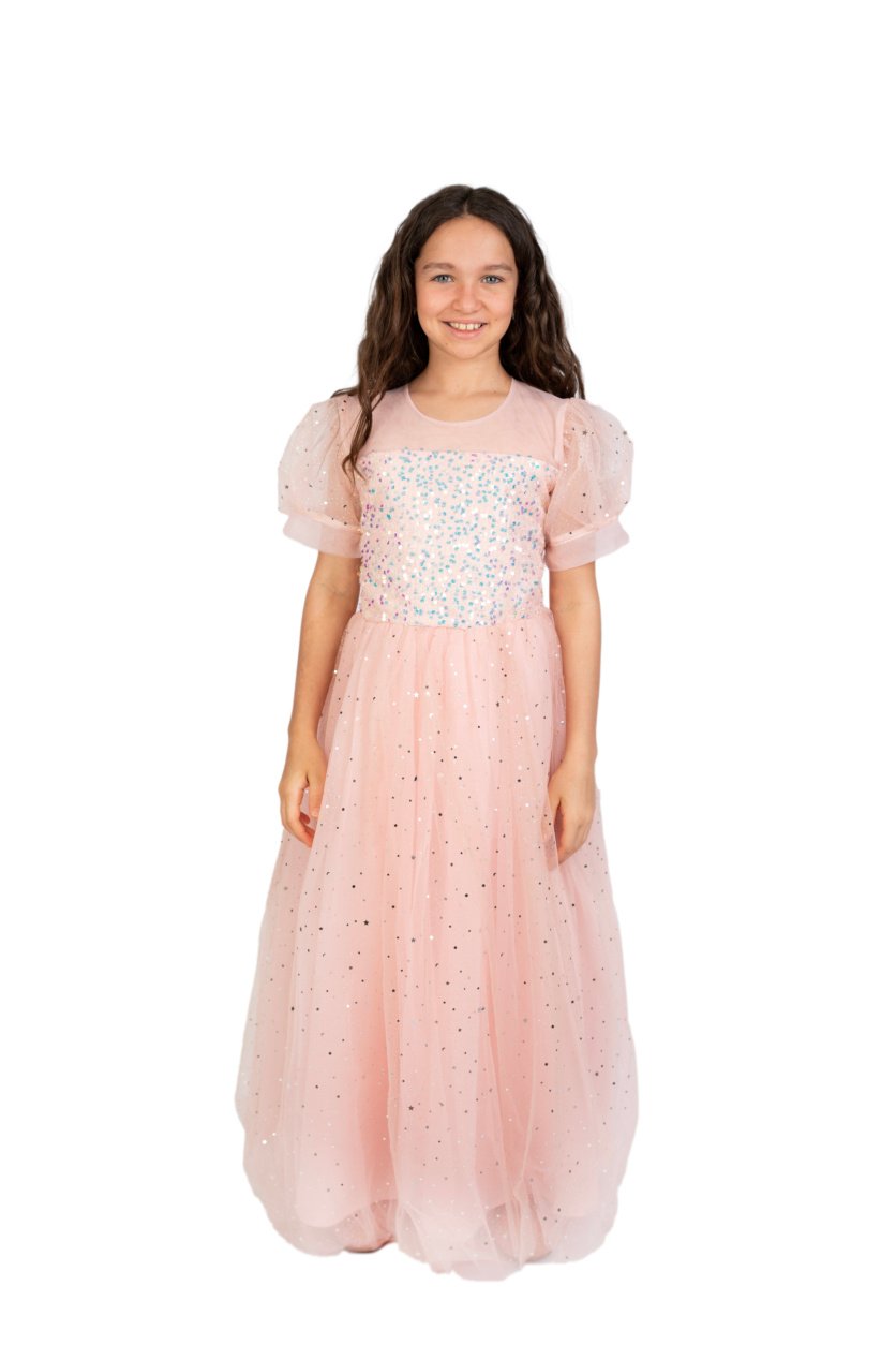 Party Dress Sequins Stars – girls' dress by D'Daniela, Dubai