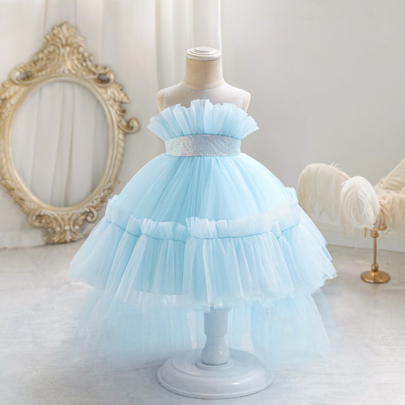 Adella Dress Collection with long tail