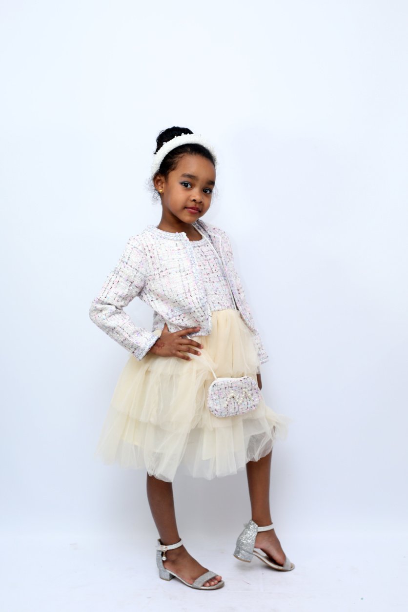 Julietta Party Dress with Jacket – girls' dress by D'Daniela, Dubai