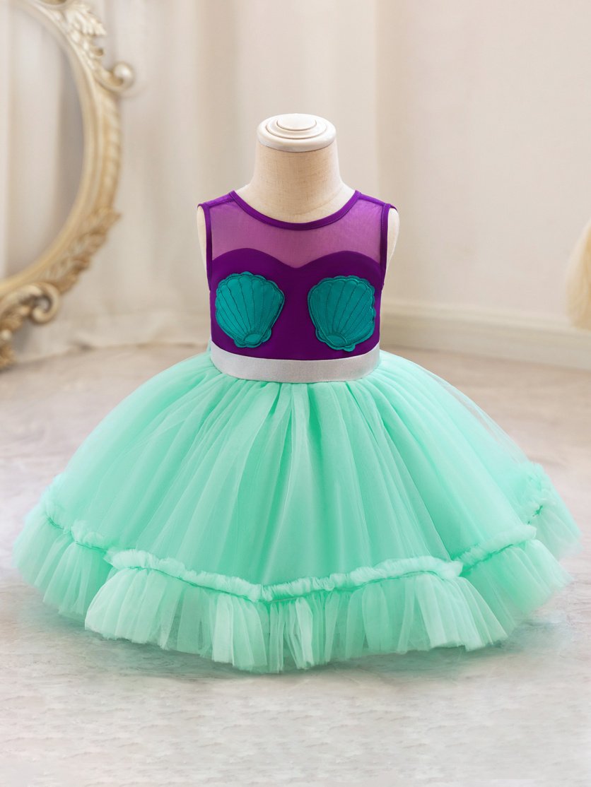 Oceanic Charm Dress – girls' dress by D'Daniela, Dubai