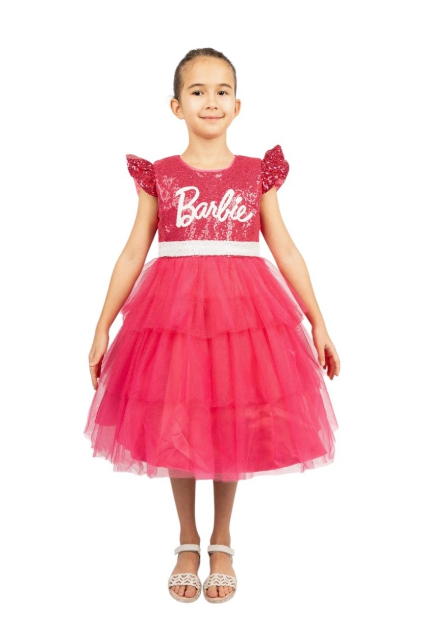 Barbie Sequin Fantasy Dress – girls' dress by D'Daniela, Dubai