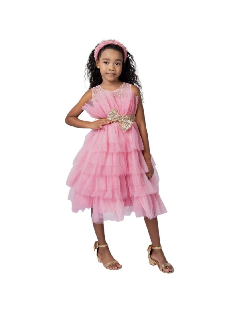 Ruffle Dress – girls' dress by D'Daniela, Dubai