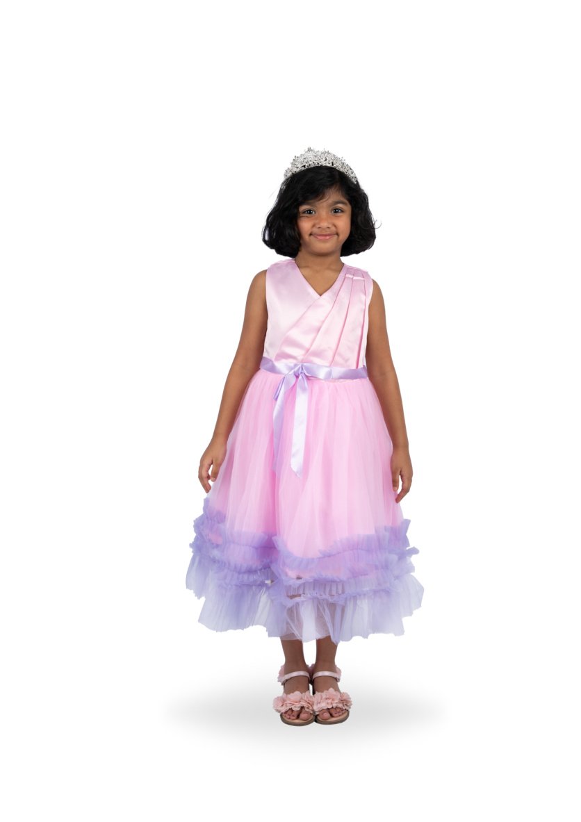 Ruched Party Dress – girls' dress by D'Daniela, Dubai