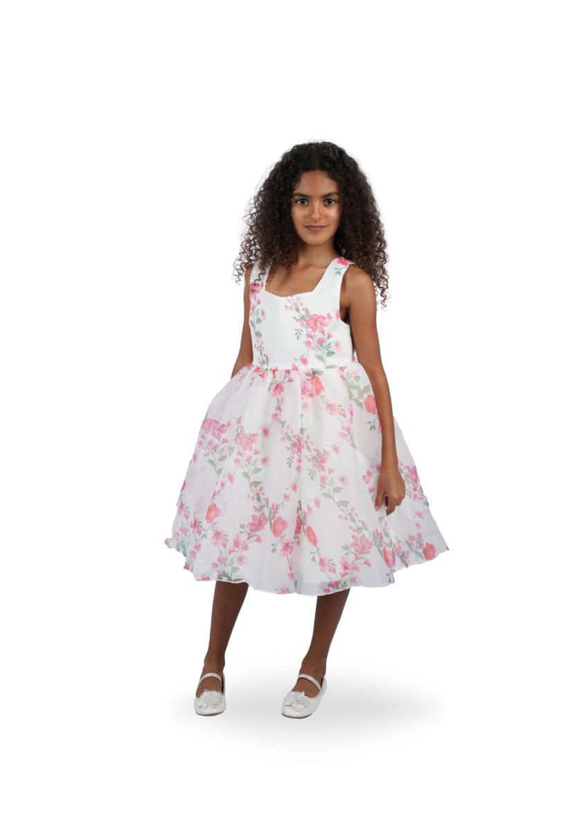 Tender Floral Party Dress – girls' dress by D'Daniela, Dubai