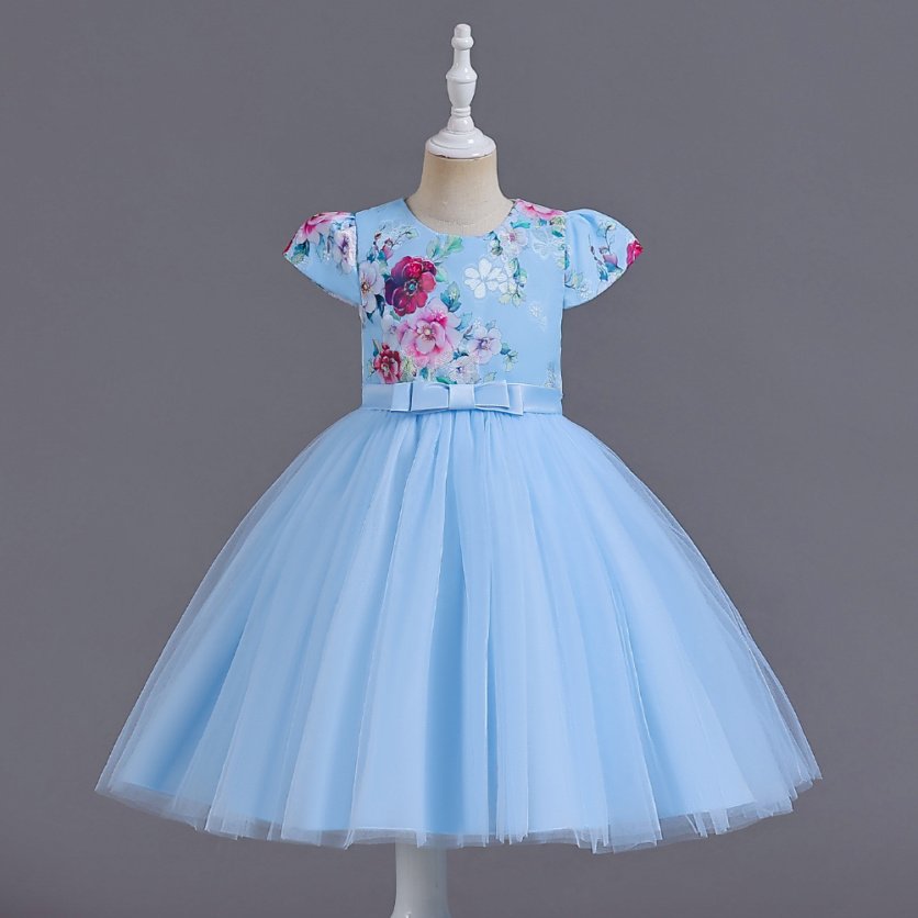Flower Embroidery Tutu Dress – girls' dress by D'Daniela, Dubai