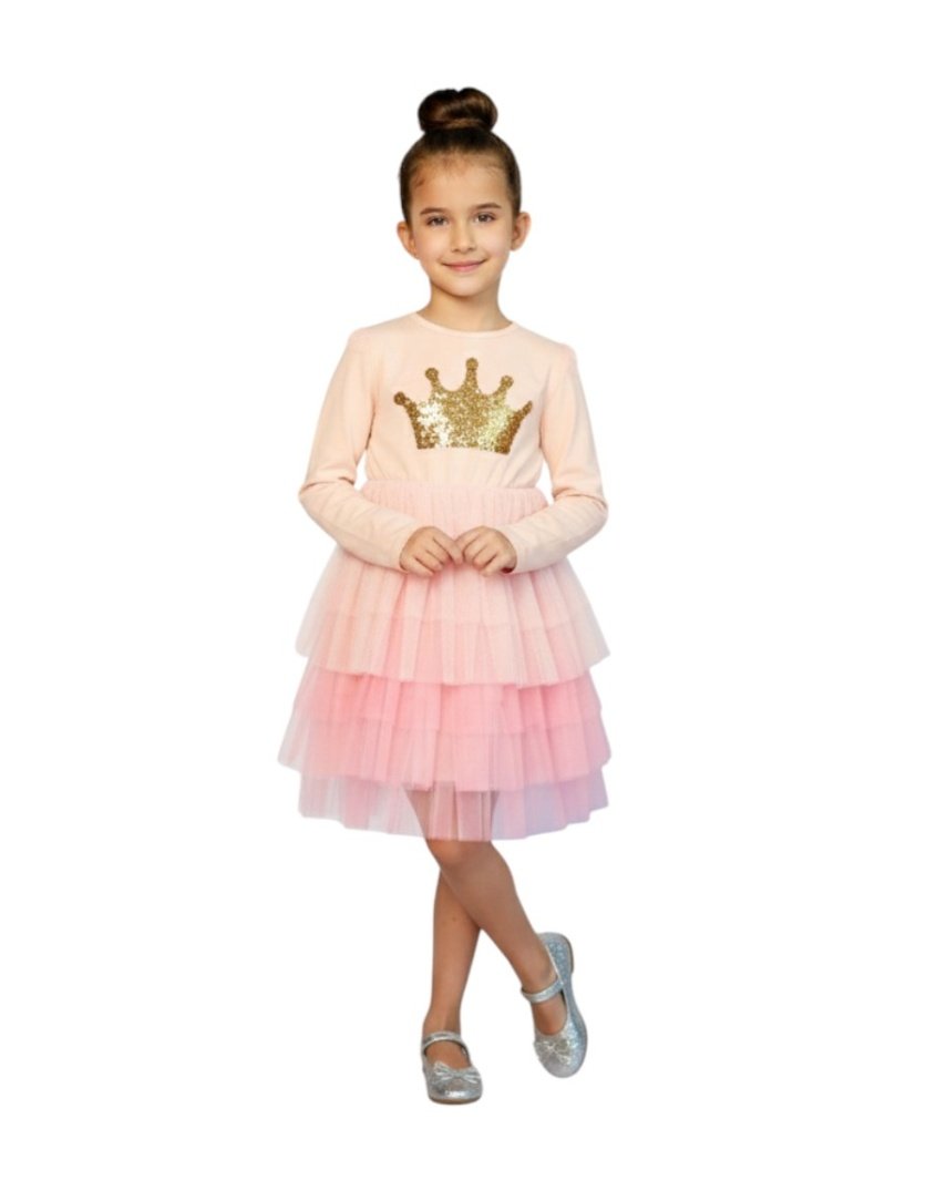 Princess Casual Dress Pink Tutu – Princess dress for girls – D'Daniela