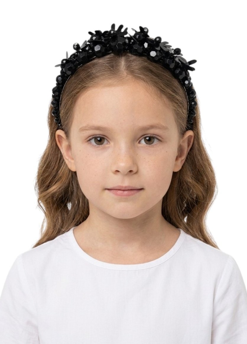 Beaded Flower Headband