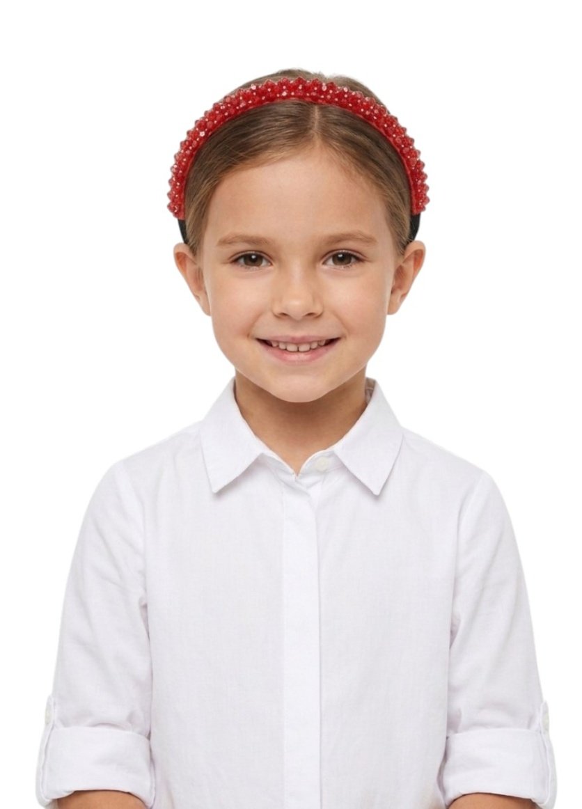 Rhinestone-studded Hairband