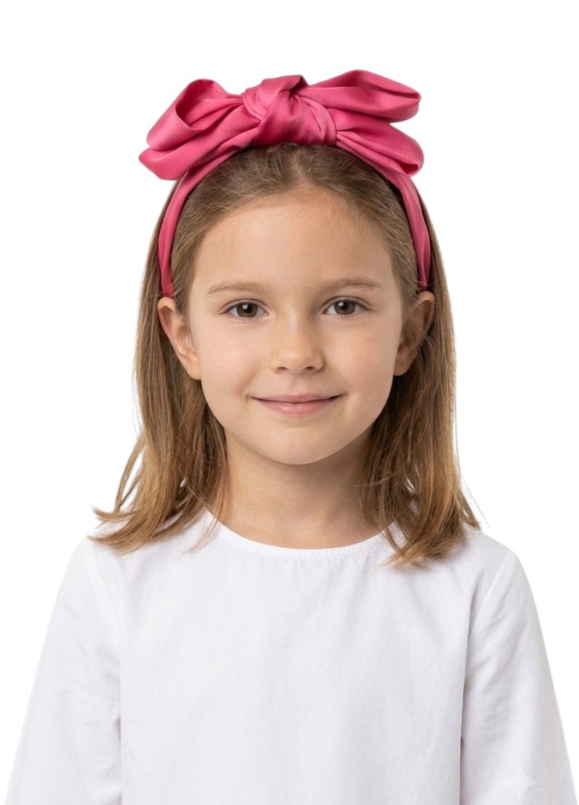Top-knot headband - Pink