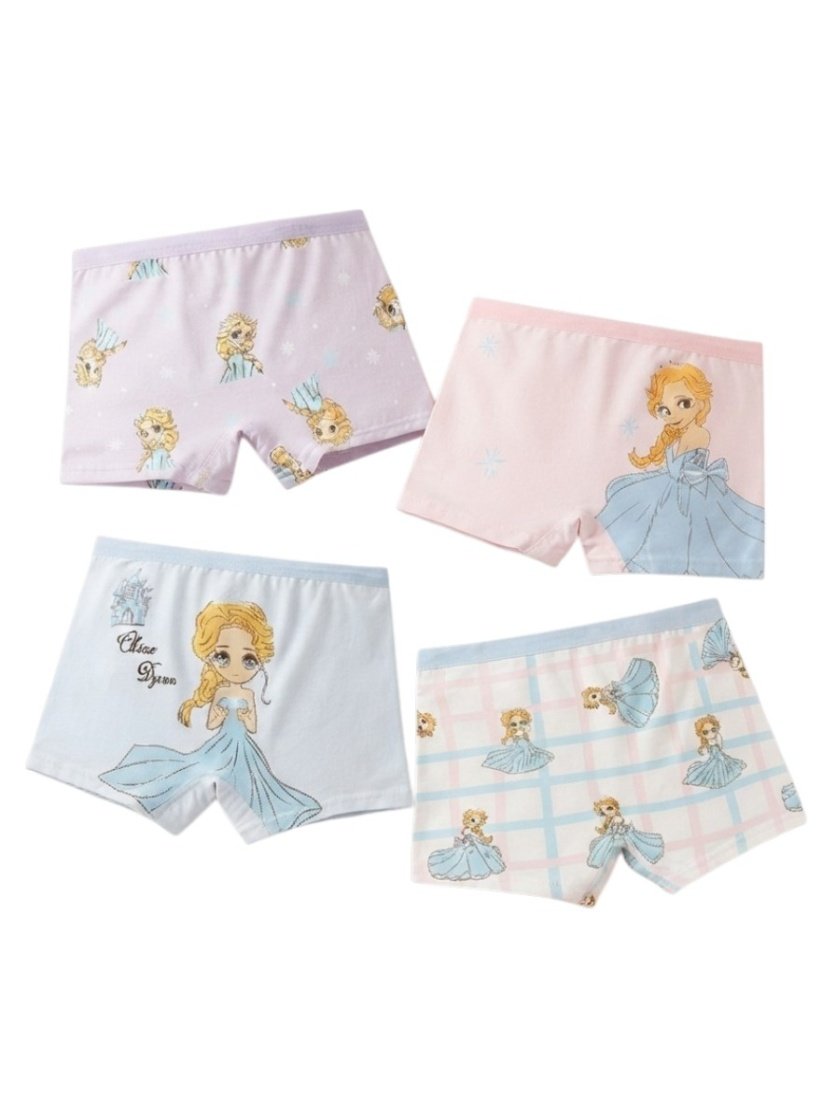 Cotton Soft Comfort Character Panties – 4 PC