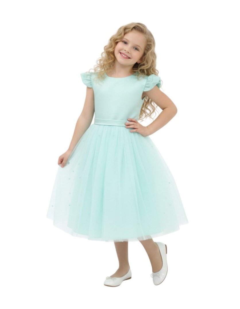 Anna Princess Dress Green – Anna Frozen dress for girls – D'Daniela