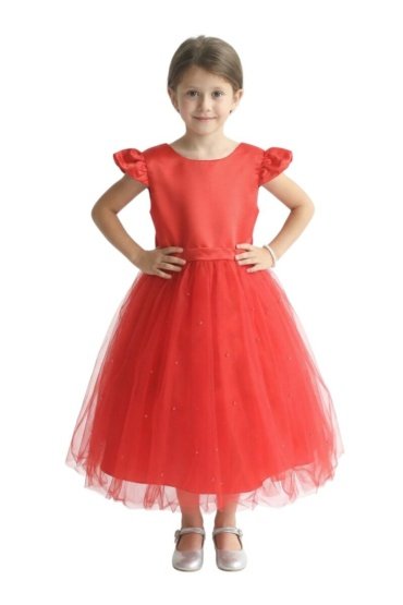 Anna Princess Dress Red