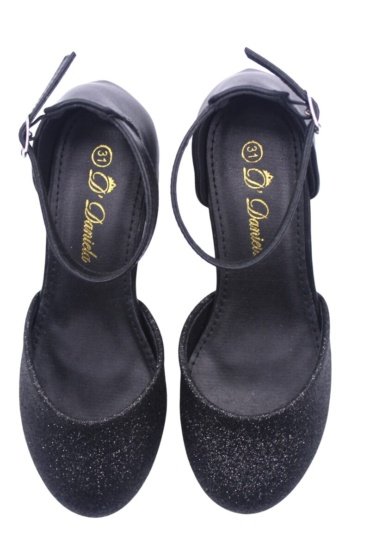Midnight Sparkle Shoes - Black - EU24 to EU34