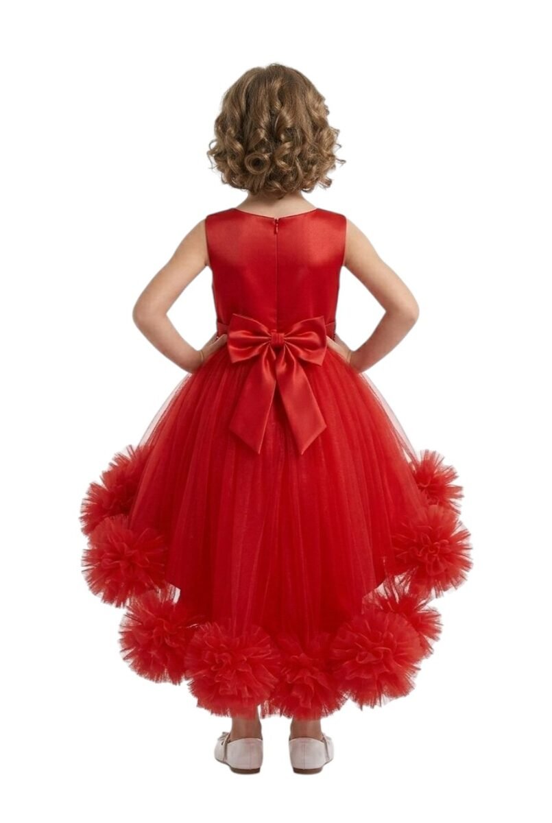 D'Daniela - Princess Tutu Party Dress for Girls Red – photo 3