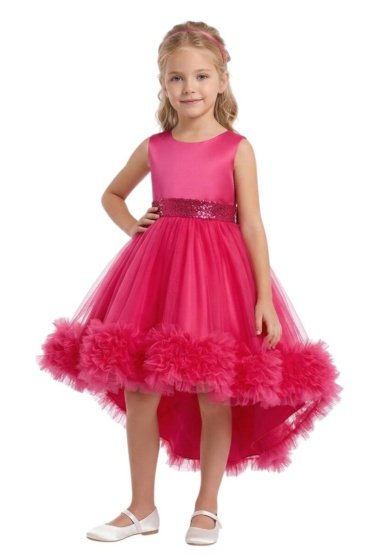 Layered Party Dresses Tutu Gown Light Red