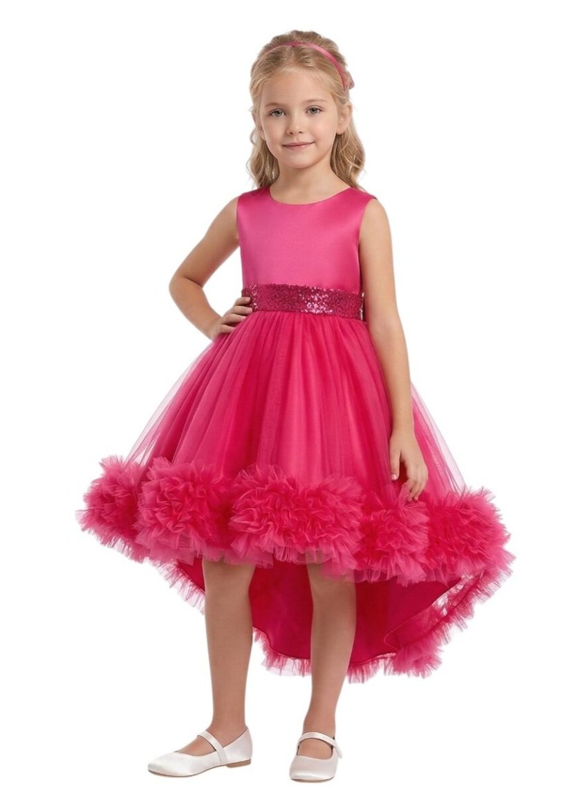 Layered Party Dresses Tutu Gown Light Red