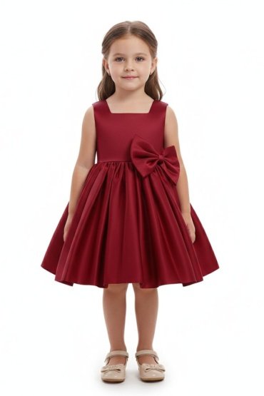 Kiana Dress Blood Red