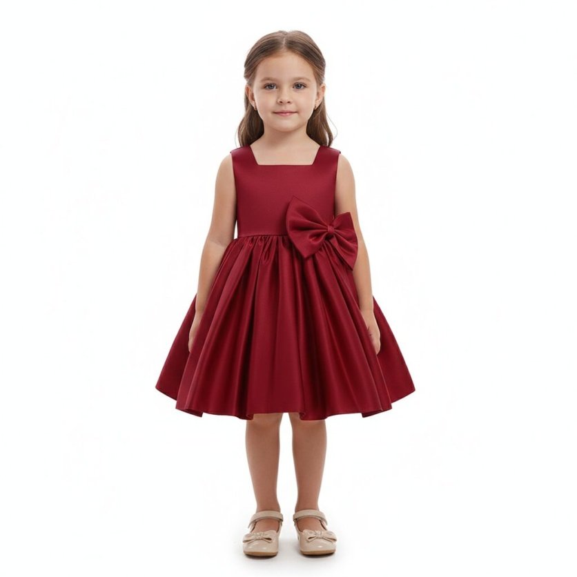 Kiana Dress Blood Red