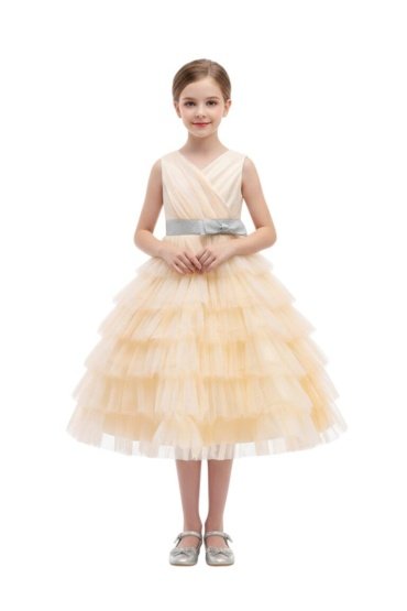 Party Blush Party Dress Beige
