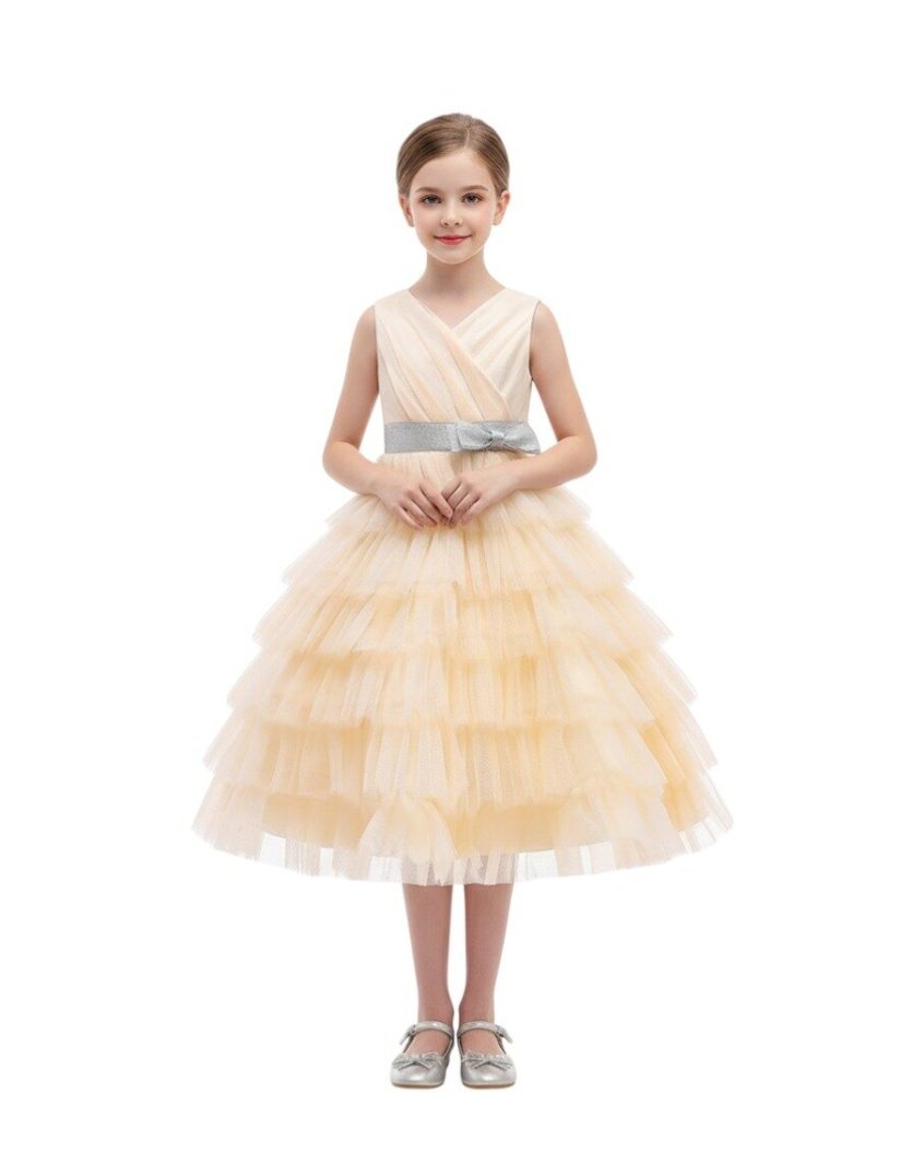 Party Blush Party Dress Beige