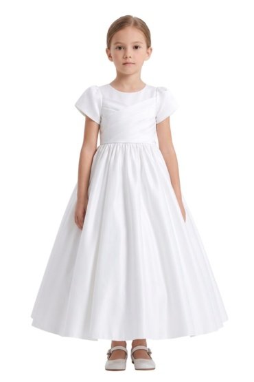 Amy Party Dress Long White Colour