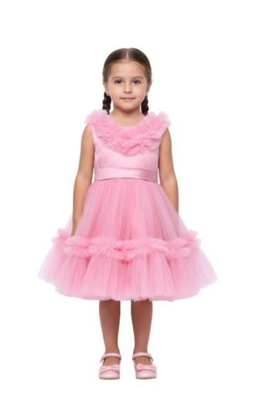 Summer Light Party Dress Pink Colour