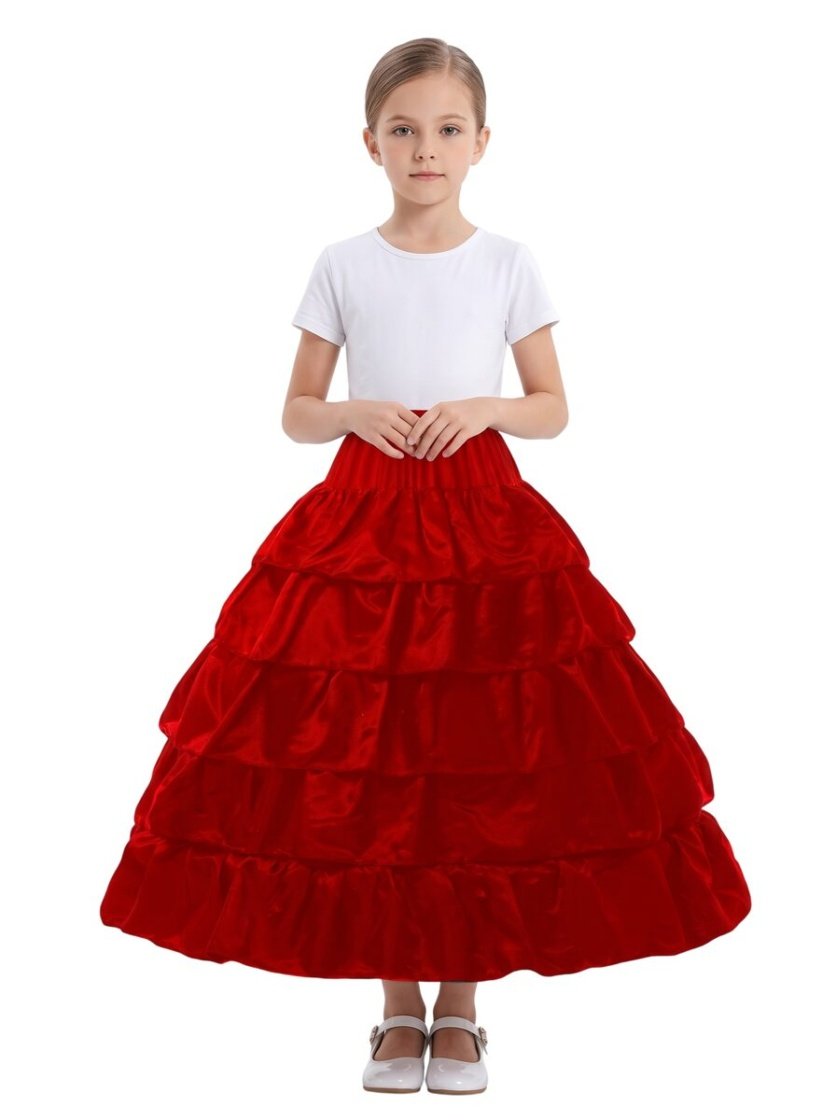 Petticoat Cancan Crinoline Underskirt For Dress Gown Clothing 08
