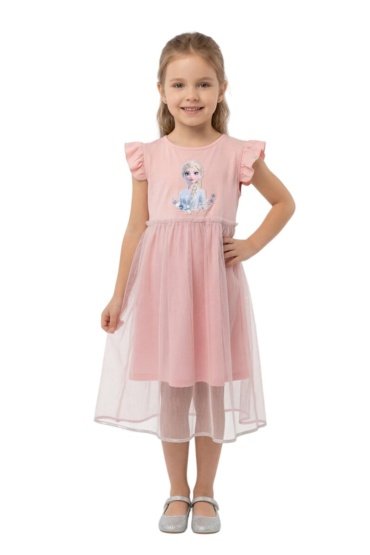 Elsa Frozen Wonderland Dress - Pink